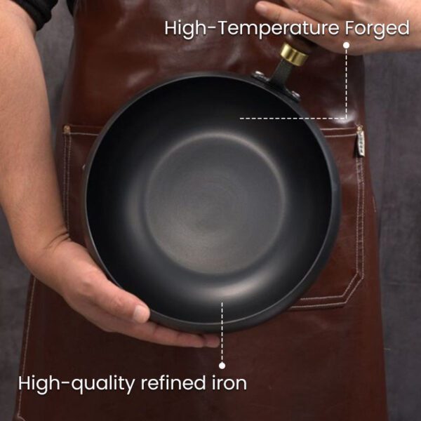 ⏳Time-limited Special⌛Uncoated Thick Iron Pot